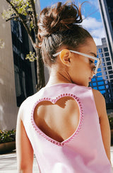 Women's Crystal Heart Dress