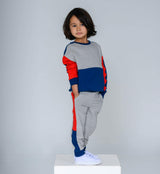 Sporty Color block Sweatshirt
