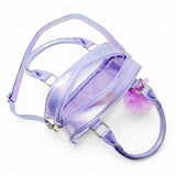 Girl's Game Day Glam Clear Crossbody Handbag