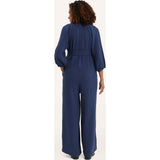 Alma Nursing Jumpsuit, Blue