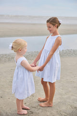 Bow Back Annie Dress - Savannah Stripe