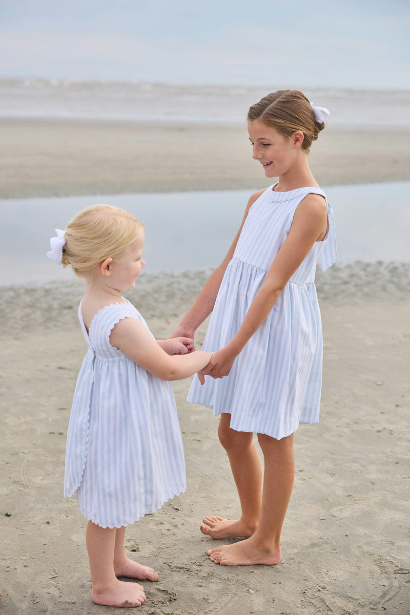 Bow Back Annie Dress - Savannah Stripe