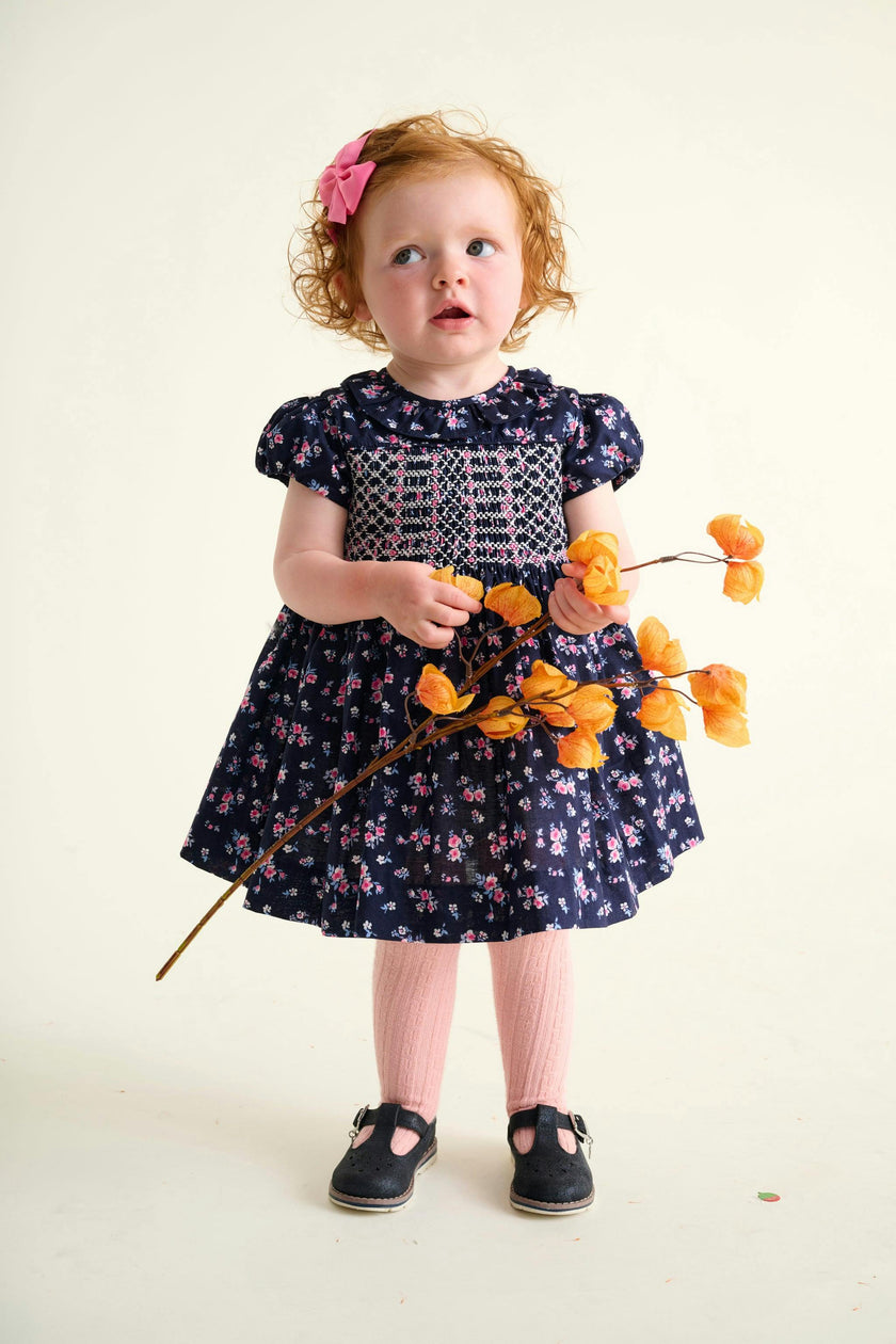 Smocked Baby Dress Indie