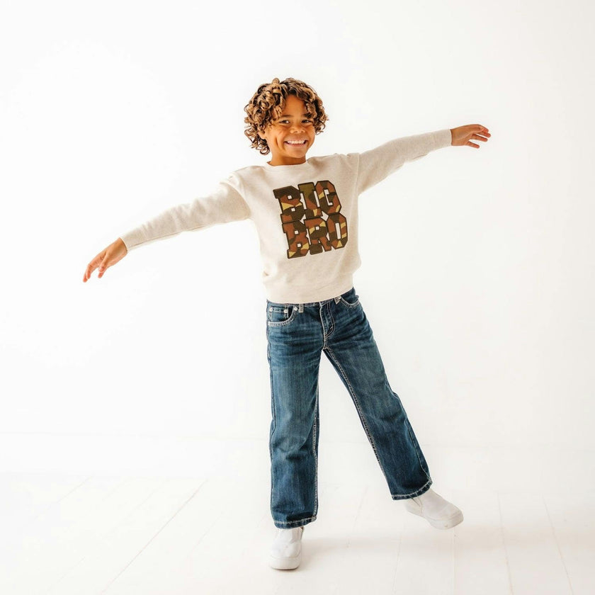 Big Bro Camo Patch Sweatshirt