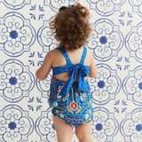 Carretto Tie Back Bubble Romper