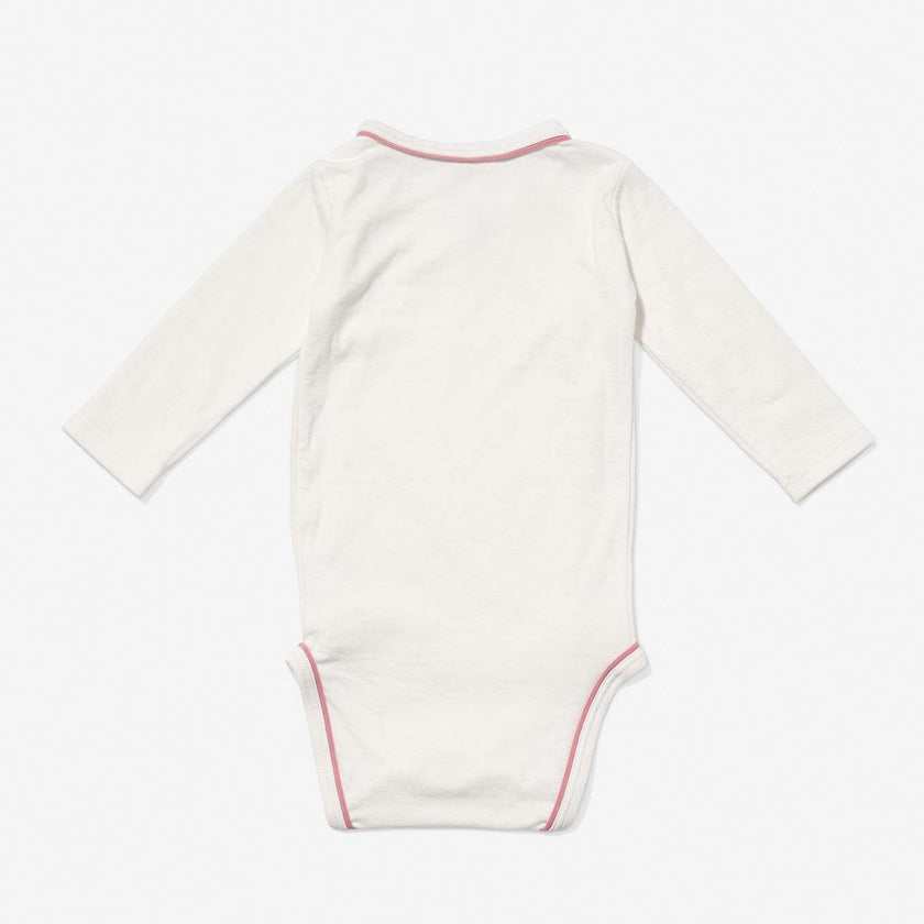 Crossbody One-piece, Rose Piping
