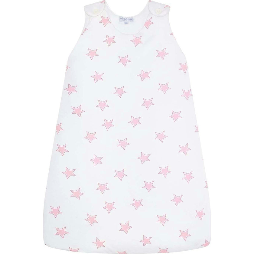 Pink Stars Print Winter Sack