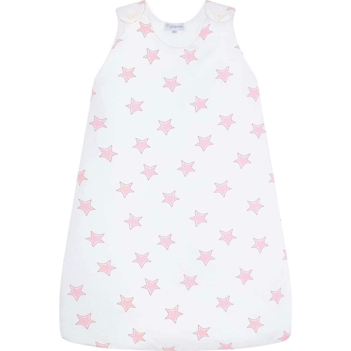 Pink Stars Print Winter Sack