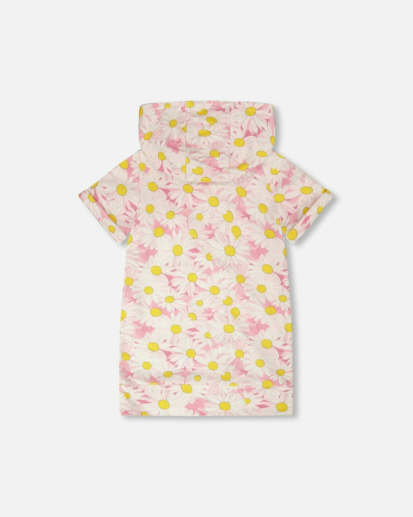 French Terry Hooded Dress
