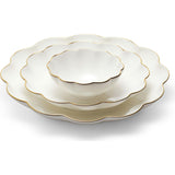 Scalloped Nesting Serving Dishes S/3