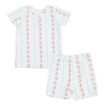 Antoinette Stripe - Loungewear Short Set