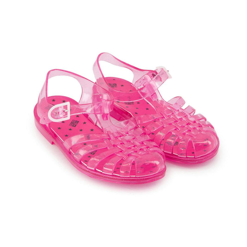 BONTON Meduses Jelly Sandals - Rose Fiesta