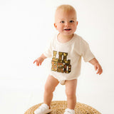 Lil Bro Camo Patch Short Sleeve Romper