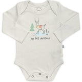 graphic bodysuit | christmas deer (long sleeve)