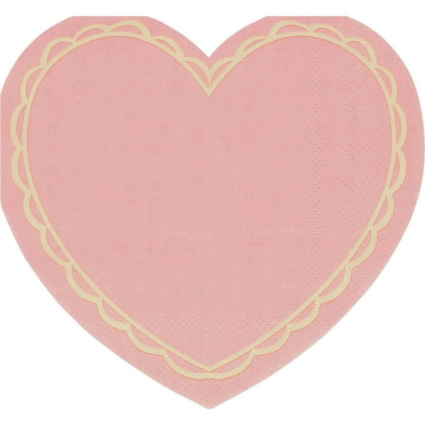Pastel Heart Small Napkins