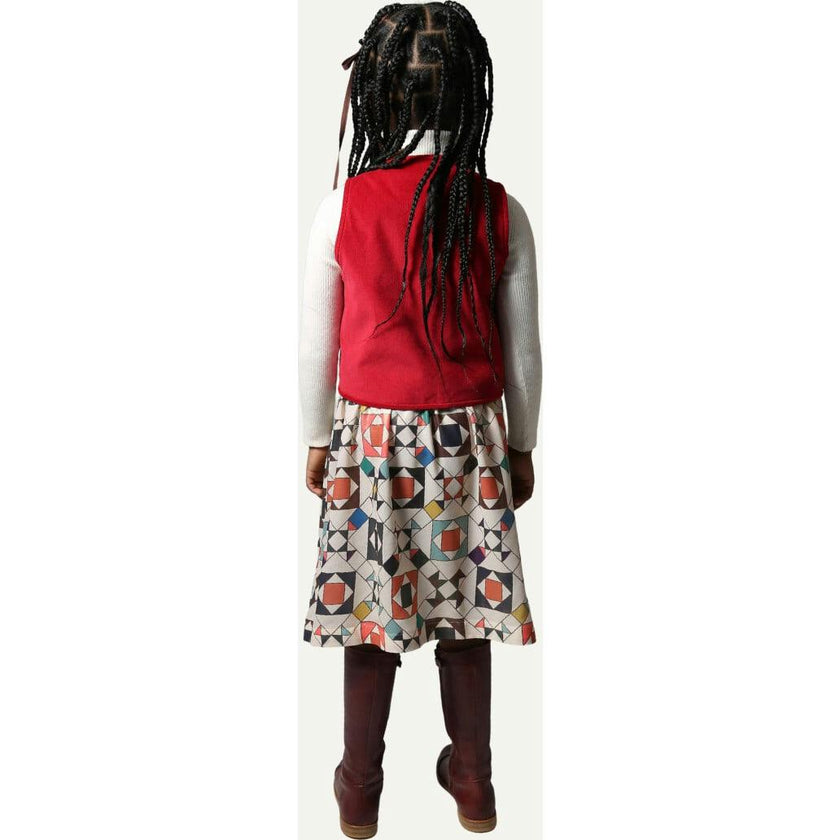 LUNA SMOCKED SKIRT