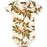 Peaches Organic Cotton Short Sleeve One Piece