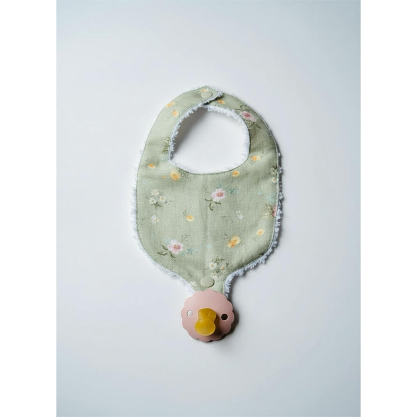 Heirloom Pacifier Bib – Hedgerow Floral