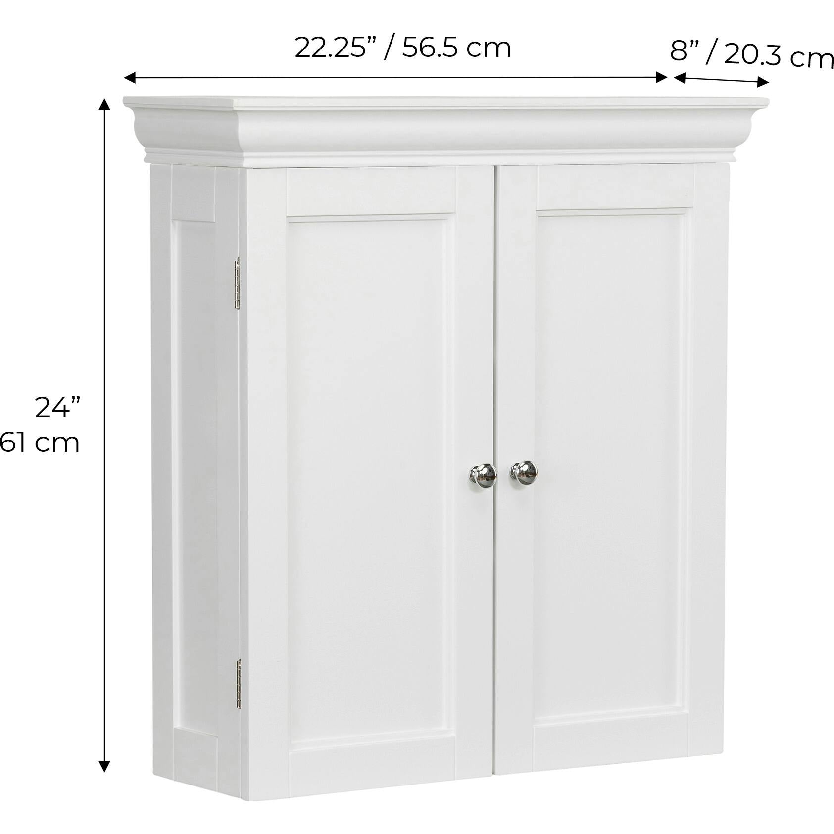 Stratford Wooden 2 Door Wall Cabinet