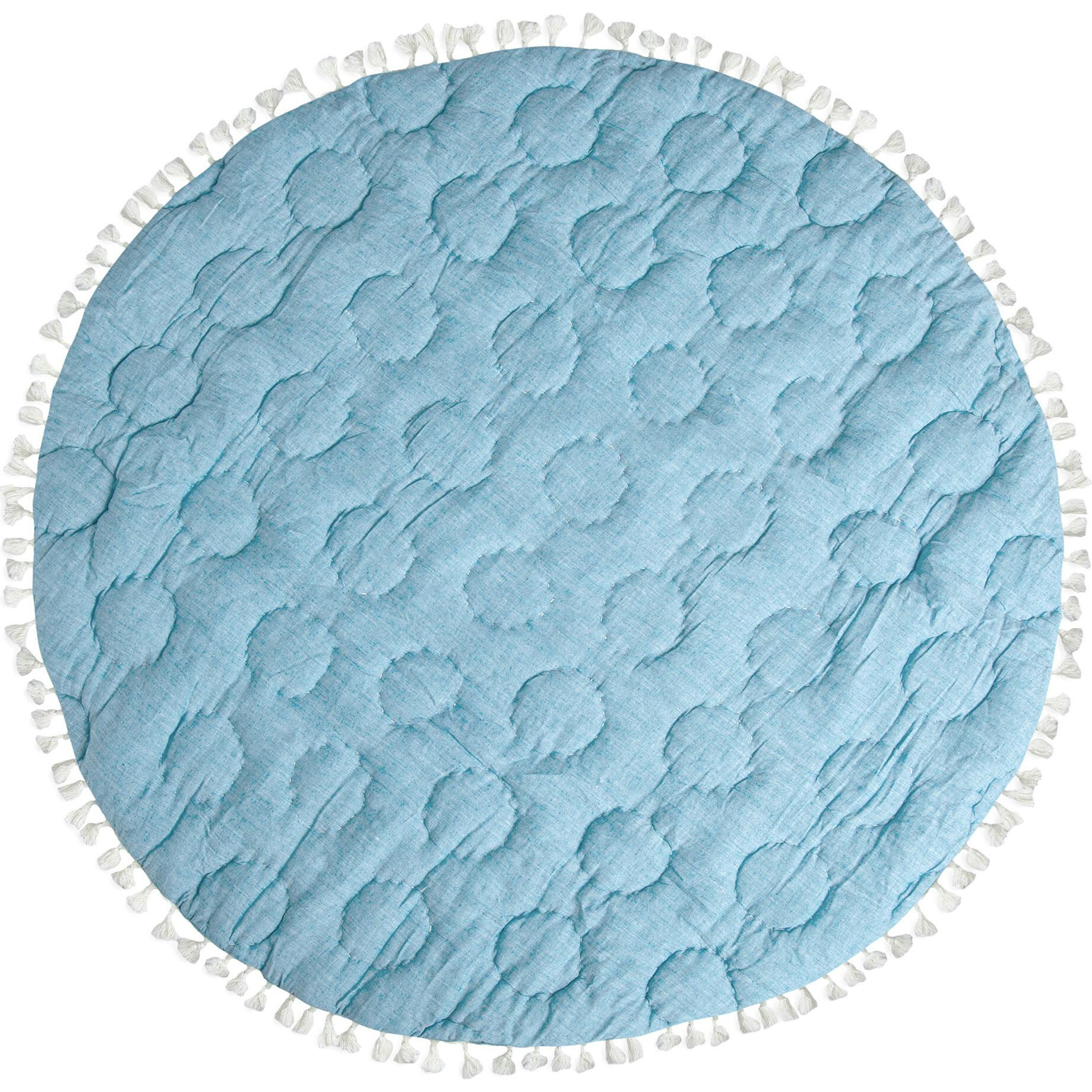 Caspian Quilted Baby Play Mat (Whale)