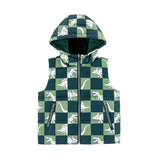 Dylan Reversible Vest Dino Block