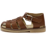 Noah Leather Fisherman Sandal, Brown