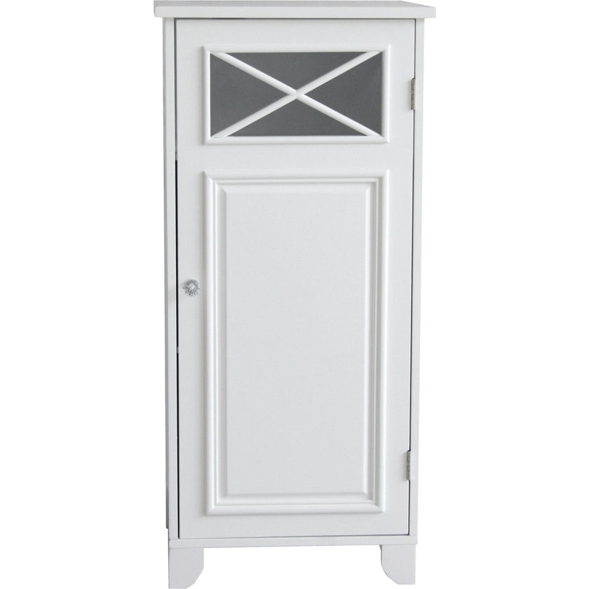 Dawson Wooden Floor Cabinet with Cross Molding