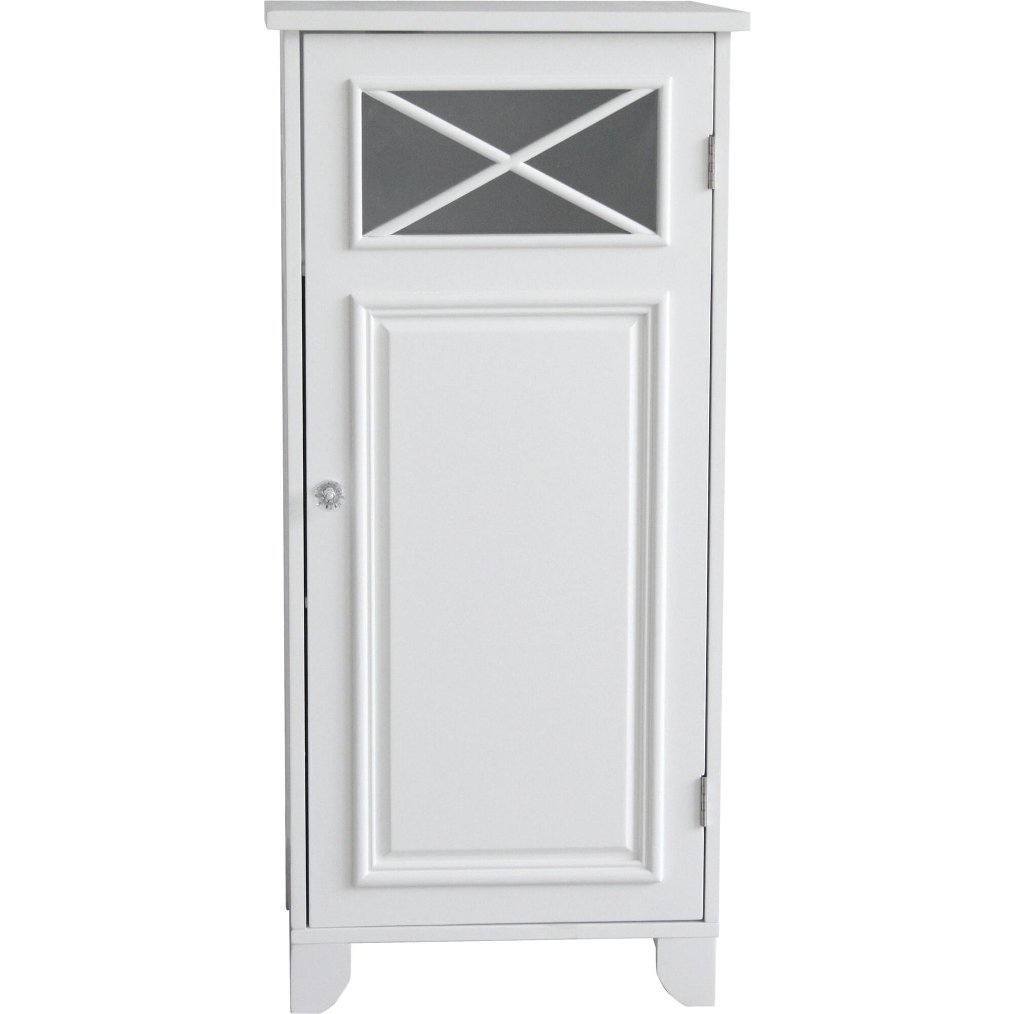 Dawson Wooden Floor Cabinet with Cross Molding