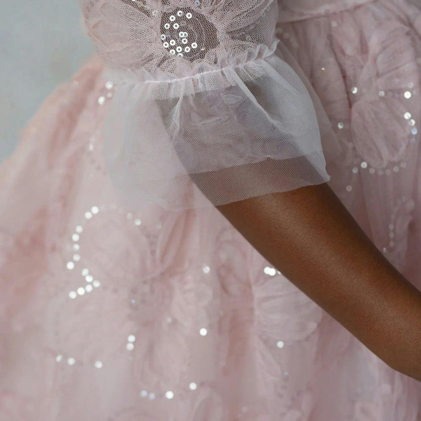 Blush Petal Music Box Dress