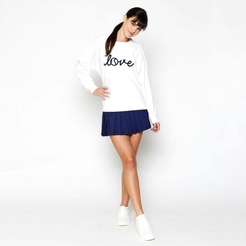 Women's Long Raglan Sleeve Sweatshirt