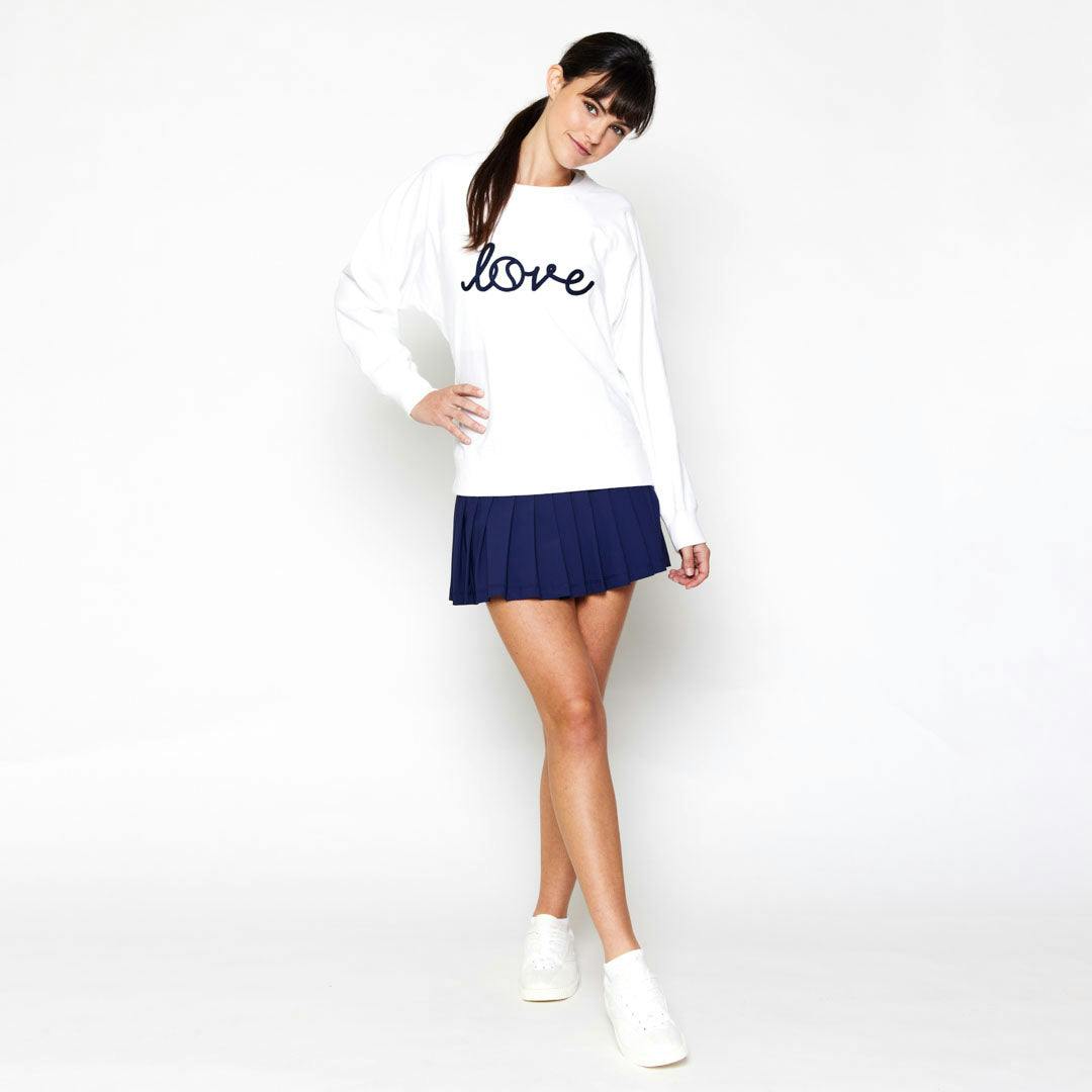 Women's Long Raglan Sleeve Sweatshirt