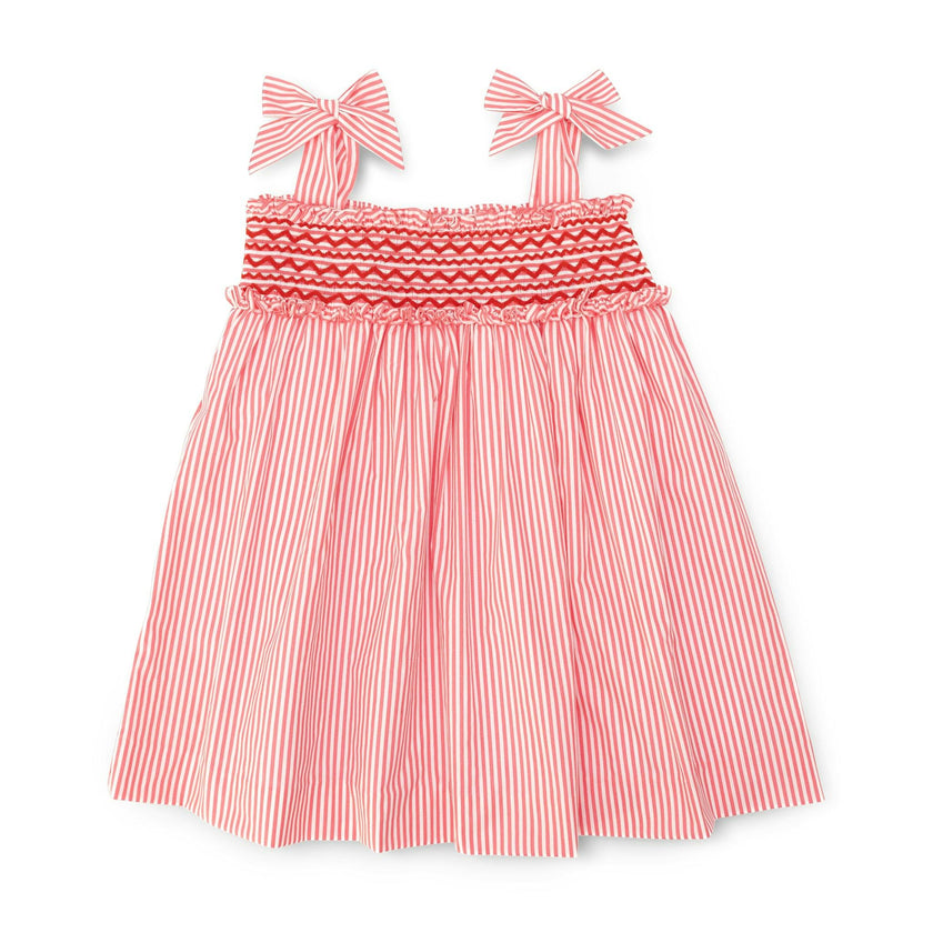 The Daisy Dress in Sconset Stripe