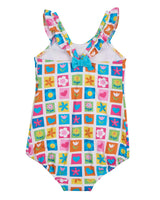 Patchwork Floral Swimsuit