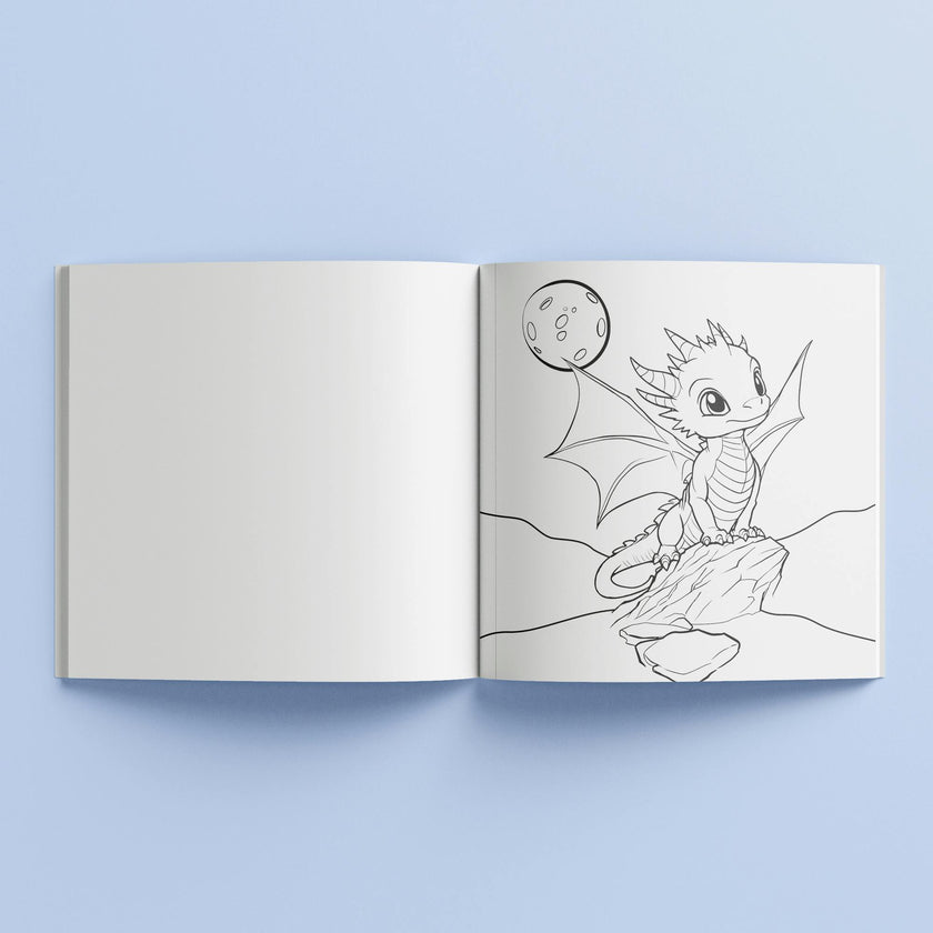 Kaleidoscope: Coloring Book - Dragon Dreams