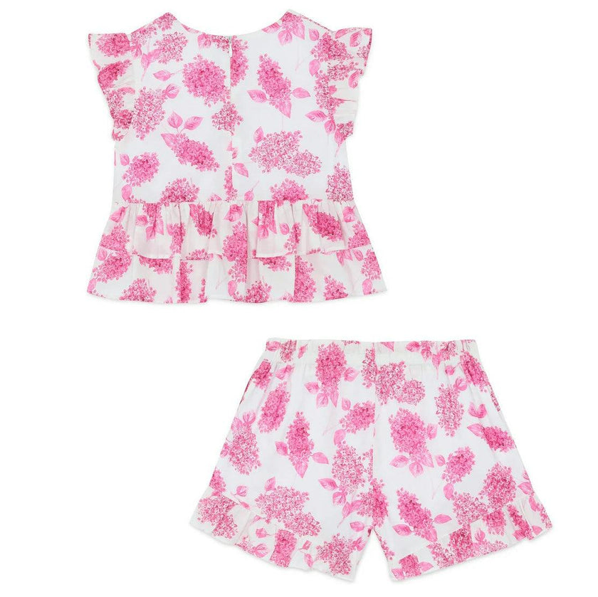 TARTINE ET CHOCOLAT Bright Floral Shorts Set