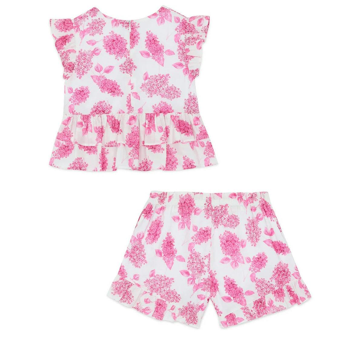 TARTINE ET CHOCOLAT Bright Floral Shorts Set