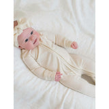 Kit Ribbed Zipper Sleeper