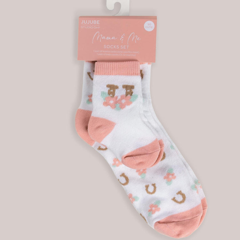 JuJuBe × Studio Oh! Mama & Me Sock Sets