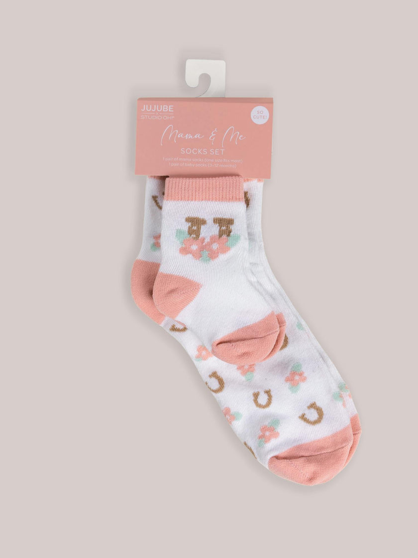 JuJuBe × Studio Oh! Mama & Me Sock Sets