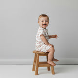 Organic Short Zip Romper