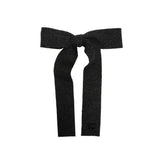 Brushed Wool Long Bow
