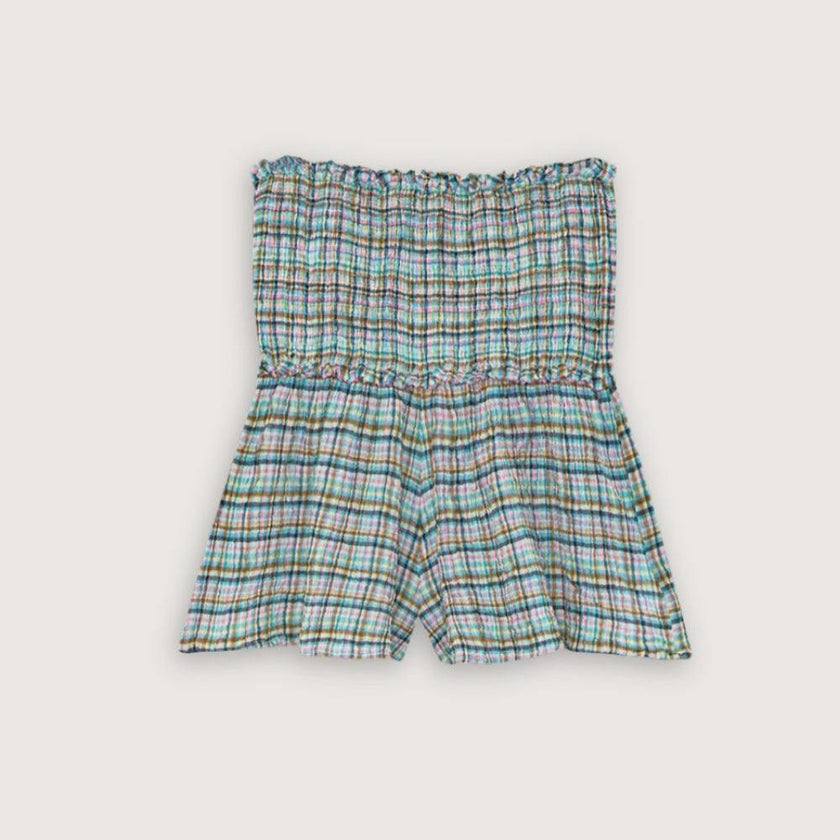 Zinnia Woman Short Zinnia Check