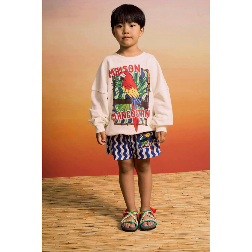 LOROS SWEATSHIRT CLOUDY WHITE