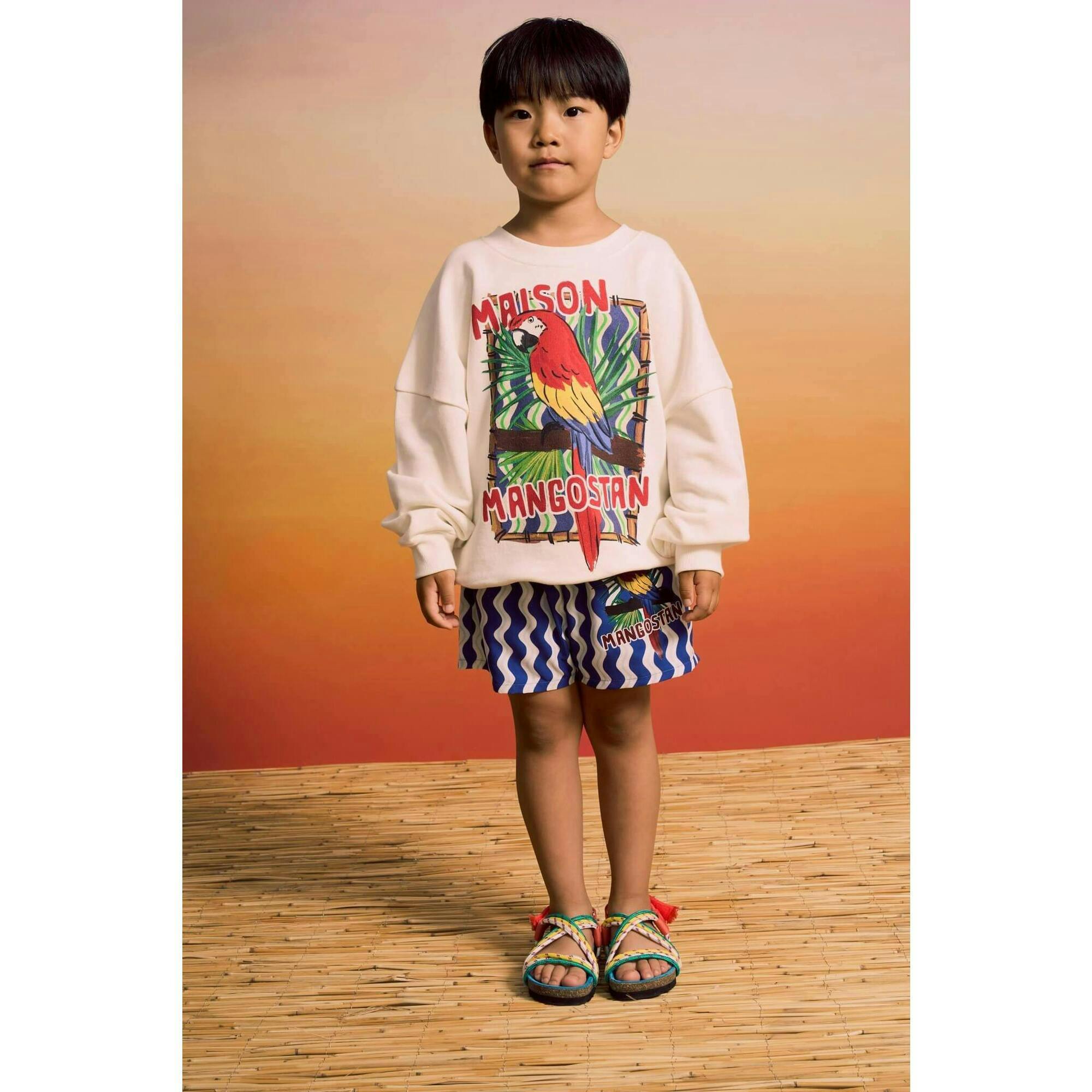LOROS SWEATSHIRT CLOUDY WHITE