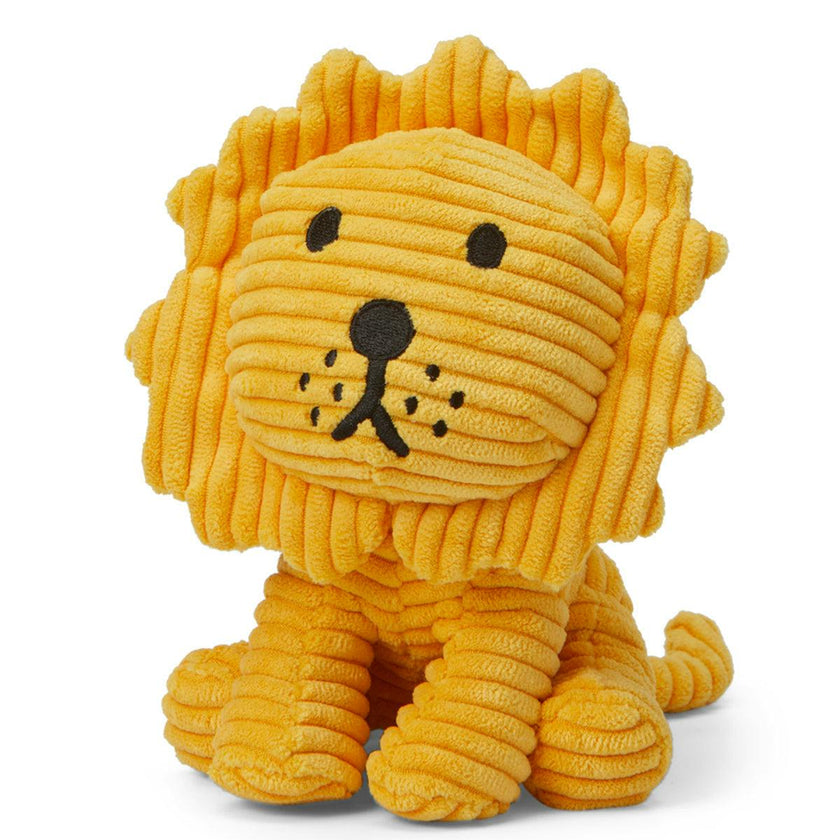 Plush MIFFY LION ECO Corduroy Yellow 7"