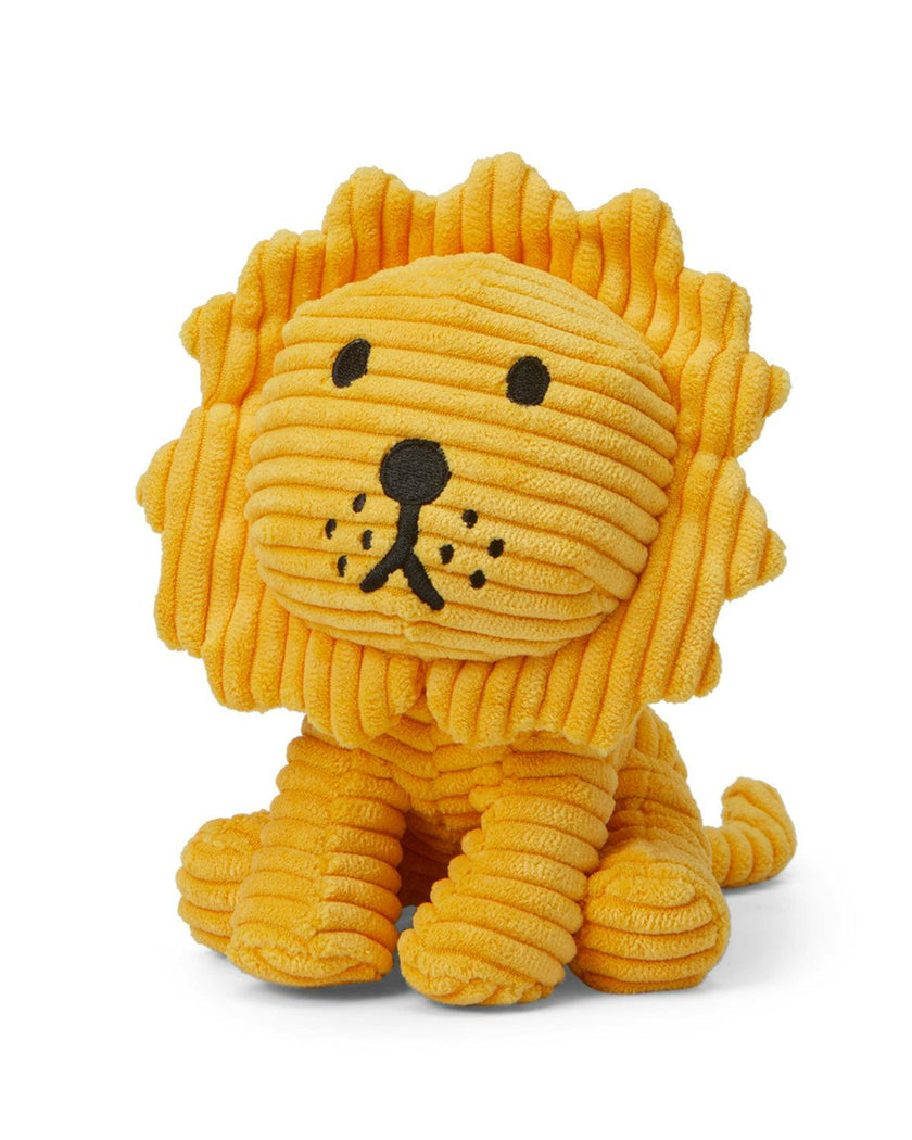 Plush MIFFY LION ECO Corduroy Yellow 7"