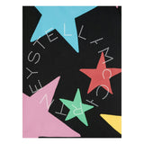 Black Multicolor Stars T-Shirt