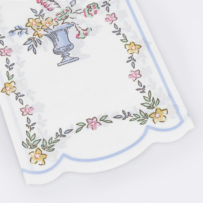 Chintz Border Guest Towels