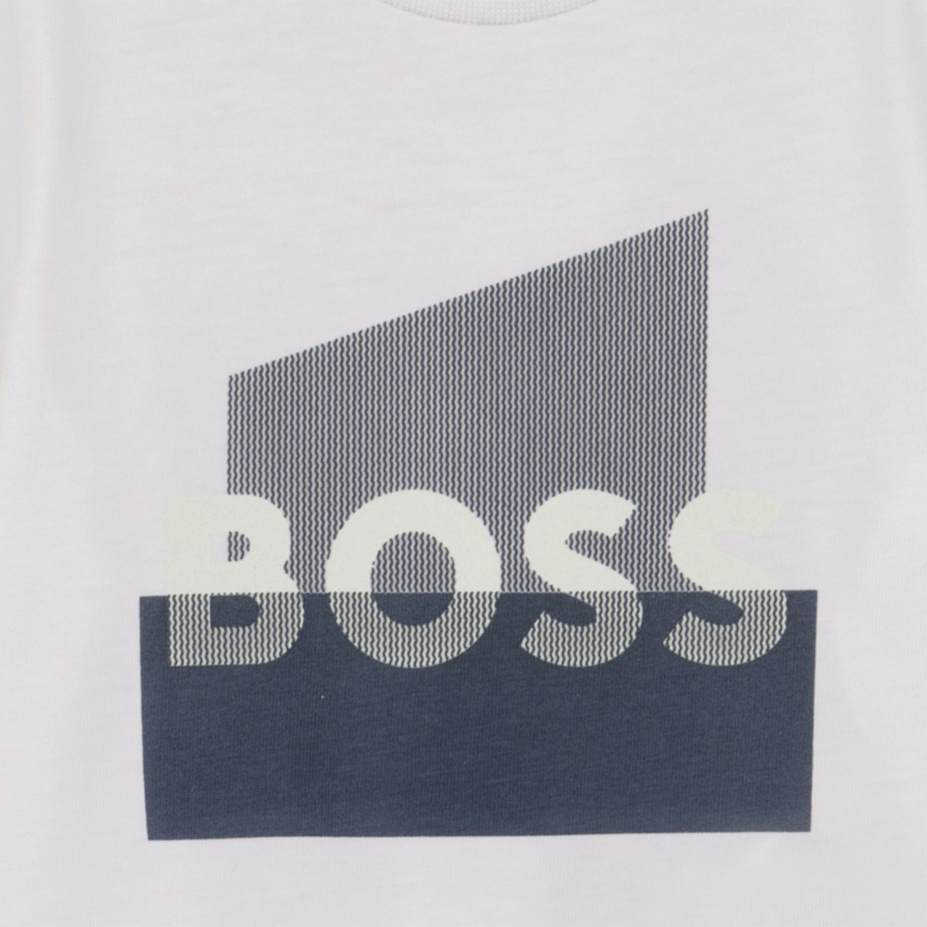 White Graphic Short Sleeve T-Shirt