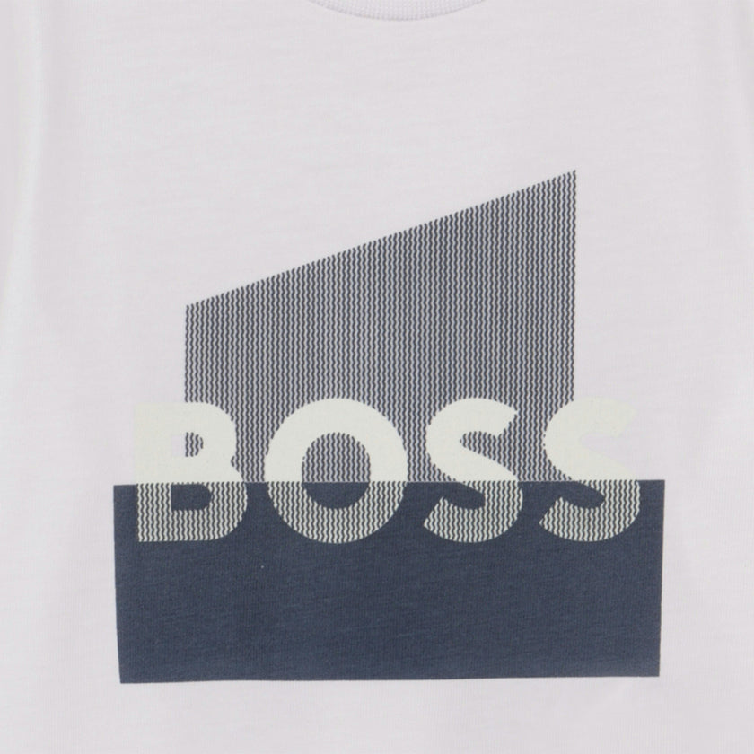 White Graphic Short Sleeve T-Shirt